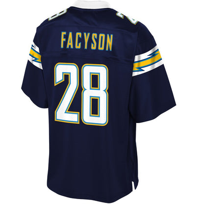 Los Angeles Chargers Brandon Facyson NFL jersey front view