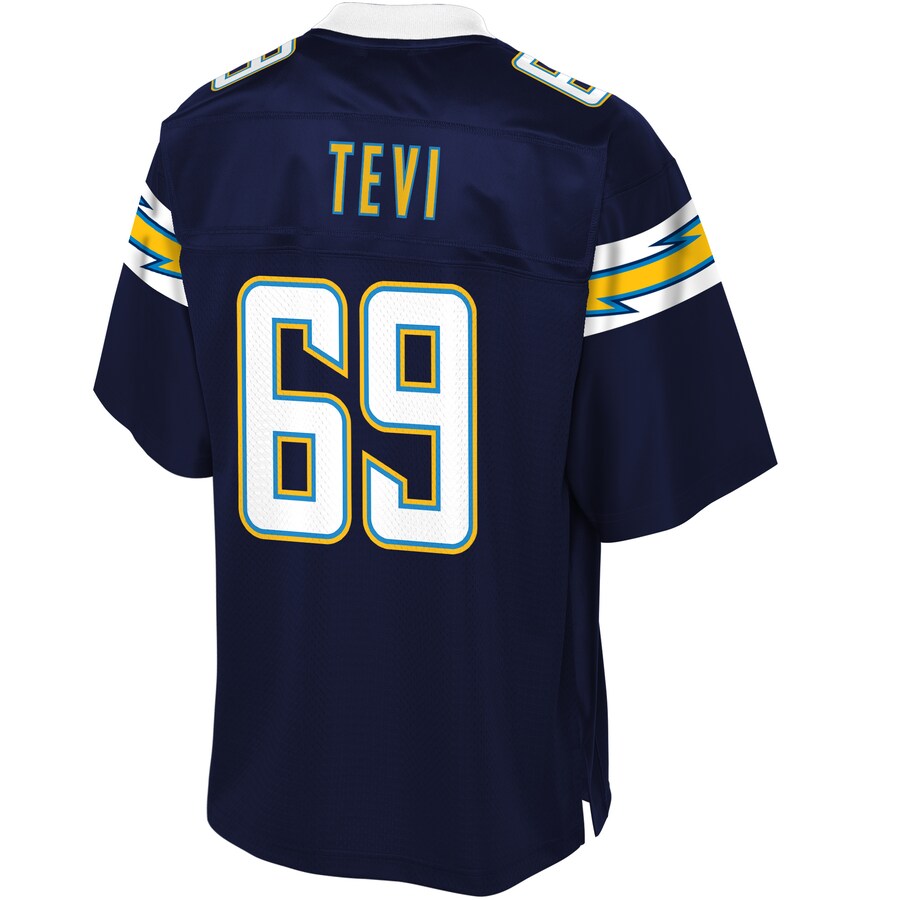 Los Angeles Chargers Sam Tevi NFL jersey front view