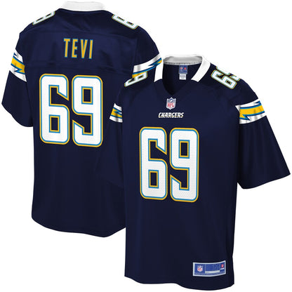 Los Angeles Chargers Sam Tevi NFL jersey front view