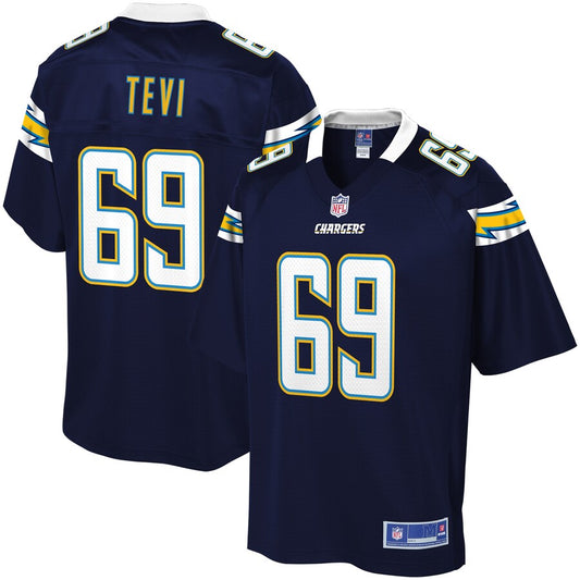 Los Angeles Chargers Sam Tevi NFL jersey front view