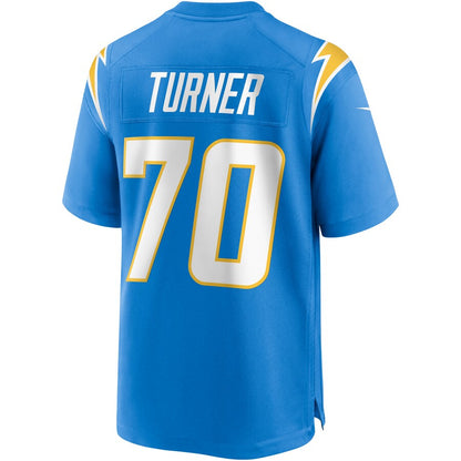Los Angeles Chargers Trai Turner NFL jersey front view