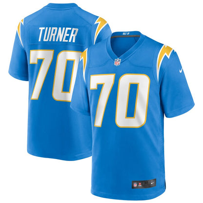 Los Angeles Chargers Trai Turner NFL jersey front view