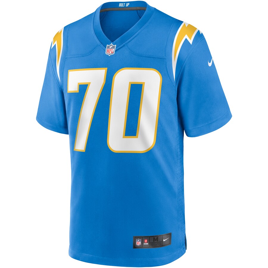 Los Angeles Chargers Trai Turner NFL jersey front view