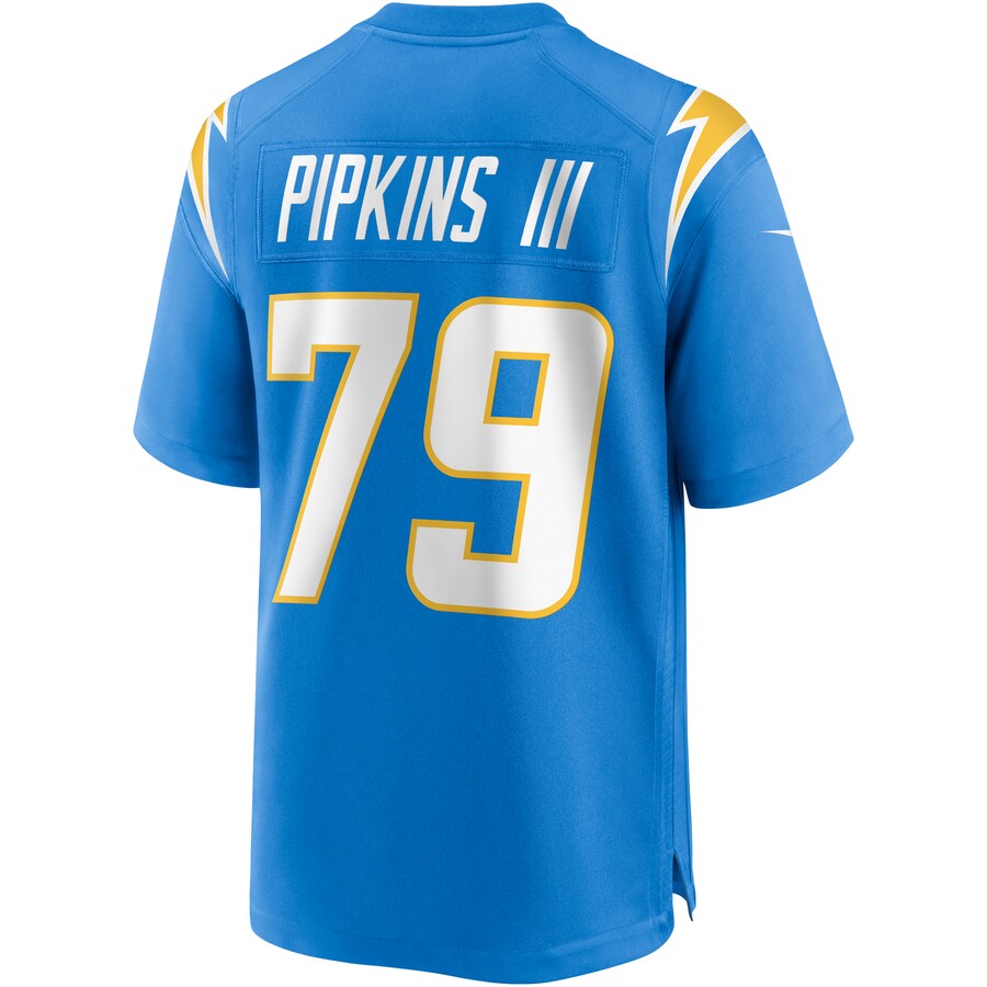Los Angeles Chargers Trey Pipkins III NFL jersey front view