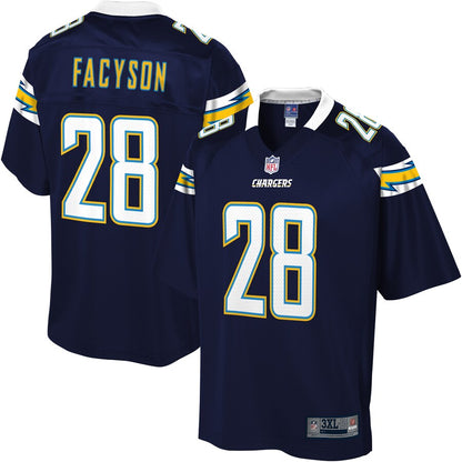 Los Angeles Chargers Brandon Facyson Big Tall NFL jersey front view