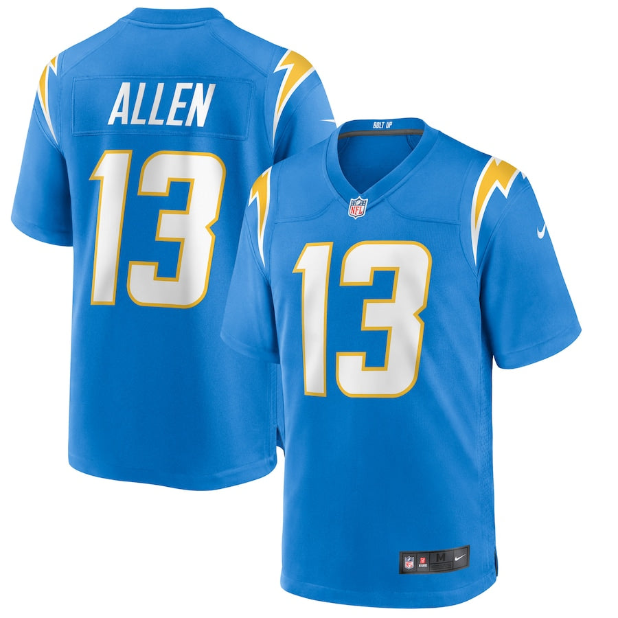 Los Angeles Chargers Keenan Allen NFL jersey front view