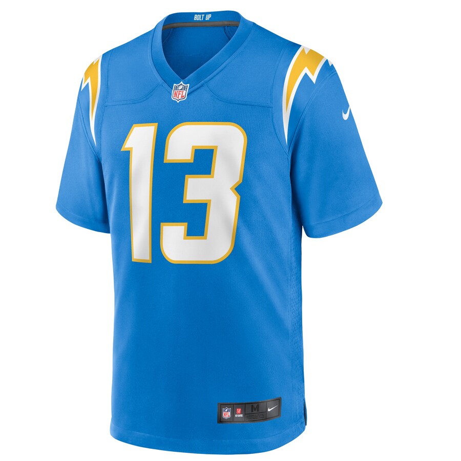 Los Angeles Chargers Keenan Allen NFL jersey front view