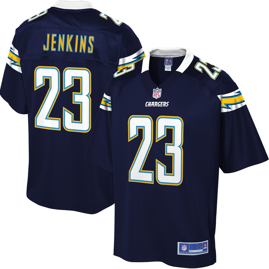 Los Angeles Chargers Rayshawn Jenkins Big Tall NFL jersey front view
