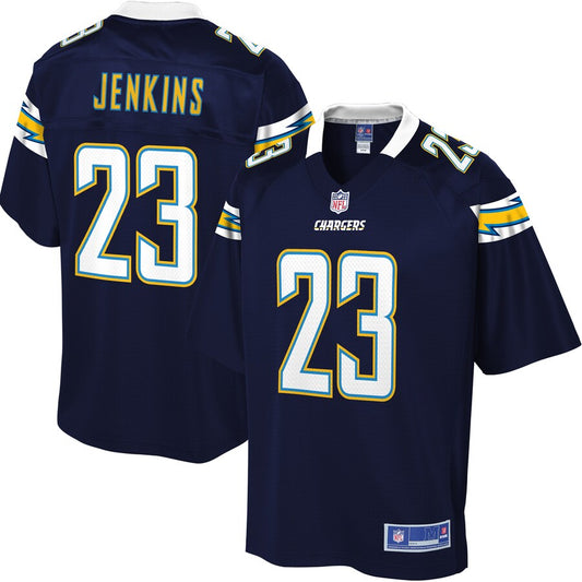 Los Angeles Chargers Rayshawn Jenkins Big Tall NFL jersey front view