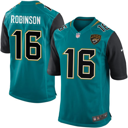 Jacksonville Jaguars S Denard Robinson NFL jersey front view