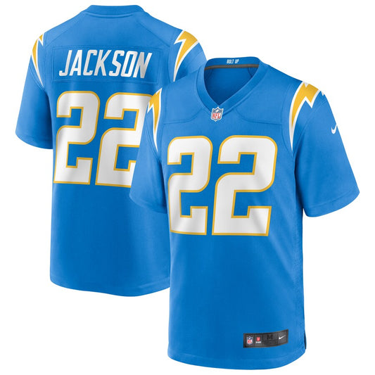 Los Angeles Chargers Justin Jackson NFL jersey front view