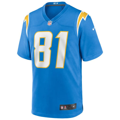 Los Angeles Chargers Mike Williams NFL jersey front view