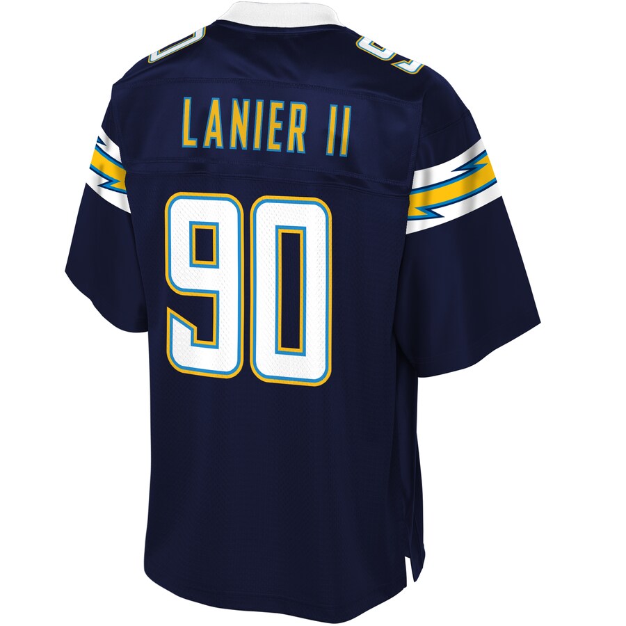 Los Angeles Chargers Anthony Lanier II NFL jersey front view
