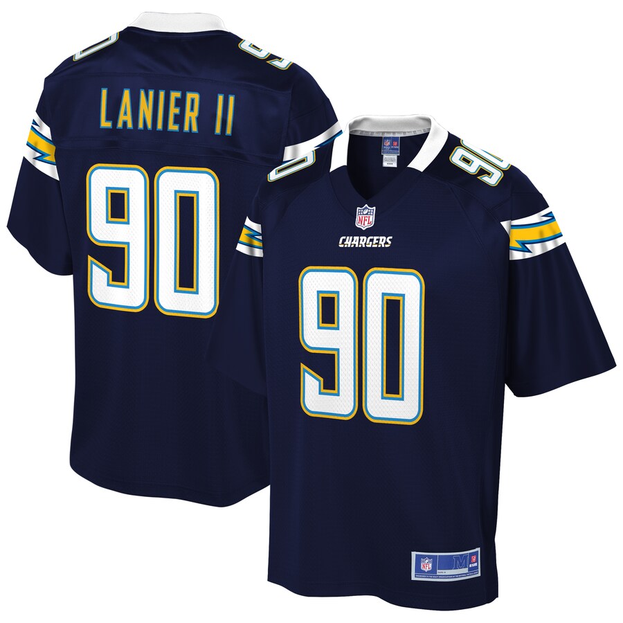 Los Angeles Chargers Anthony Lanier II NFL jersey front view