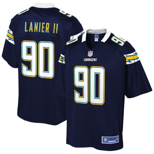Los Angeles Chargers Anthony Lanier II NFL jersey front view