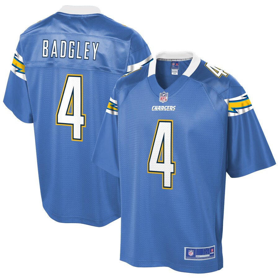 Los Angeles Chargers Michael Badgley NFL jersey front view