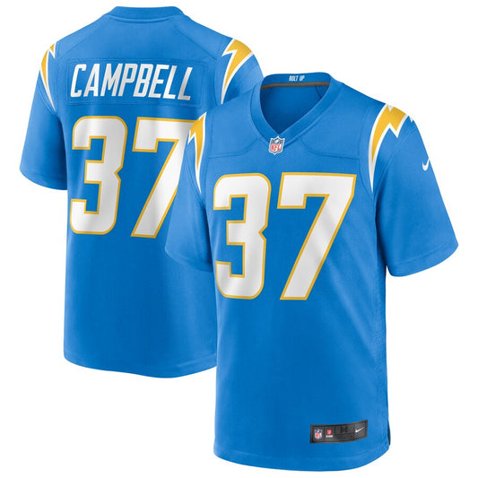 Los Angeles Chargers Tevaughn Campbell NFL jersey front view