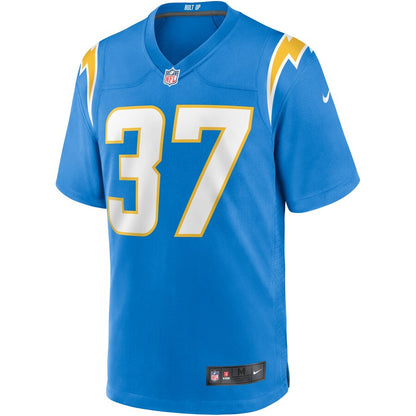 Los Angeles Chargers Tevaughn Campbell NFL jersey front view