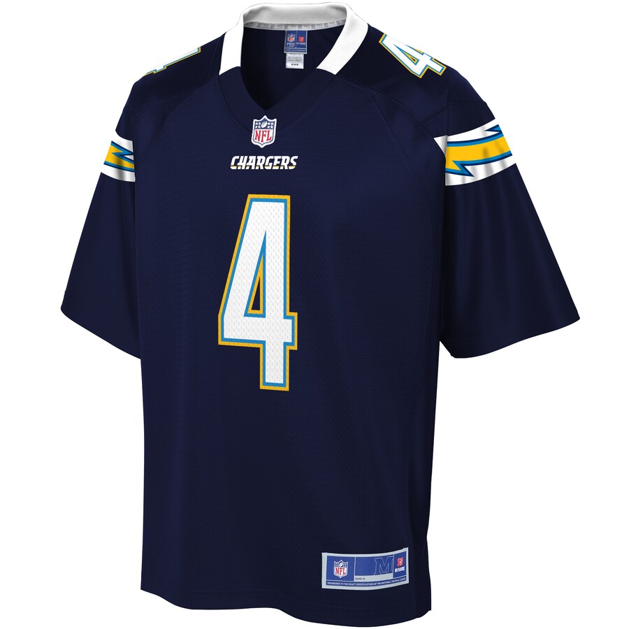 Los Angeles Chargers Michael Badgley NFL jersey front view