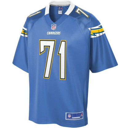 Los Angeles Chargers Damion Square NFL jersey front view