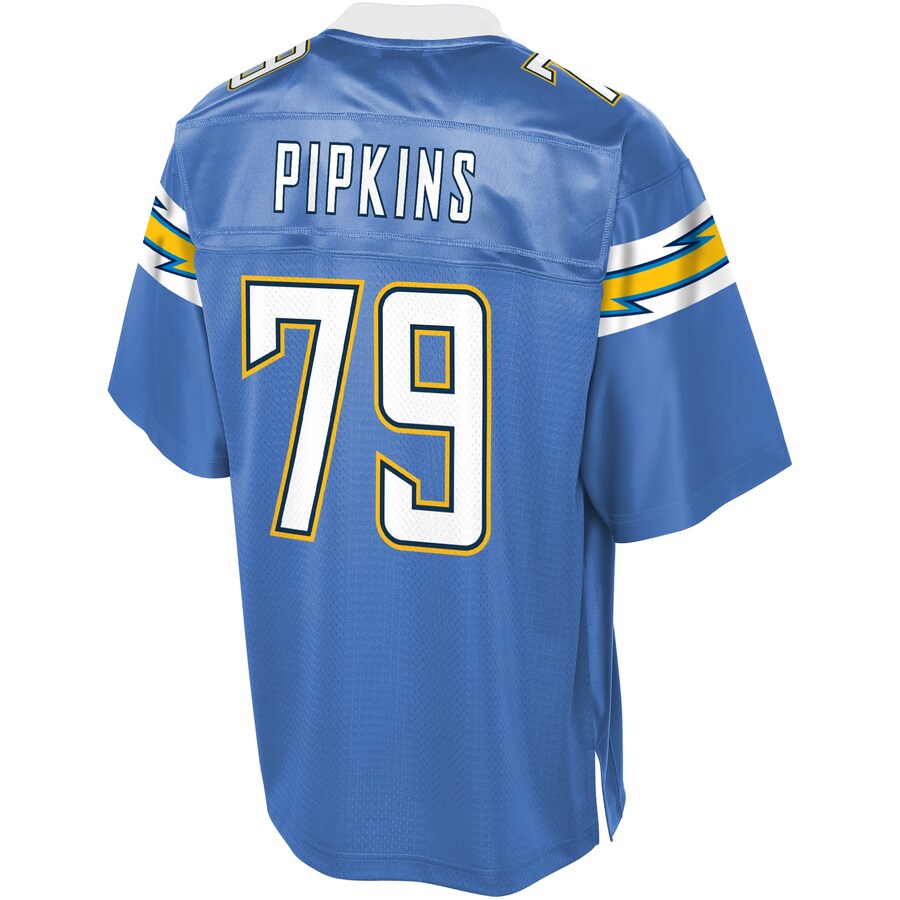 Los Angeles Chargers Trey Pipkins NFL jersey front view