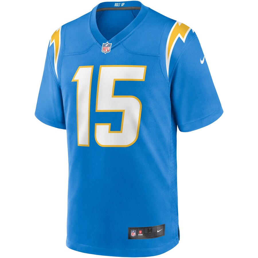 Los Angeles Chargers Jalen Guyton NFL jersey front view