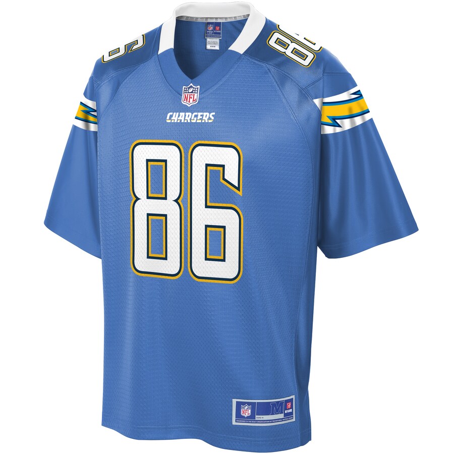 Los Angeles Chargers Hunter Henry NFL jersey front view