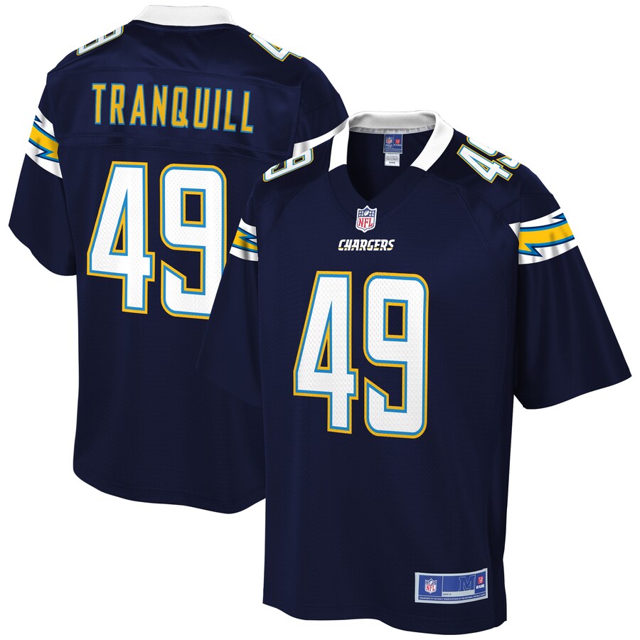 Los Angeles Chargers Drue Tranquill NFL jersey front view