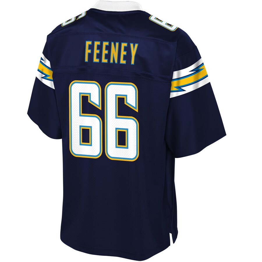 Los Angeles Chargers Dan Feeney NFL jersey front view