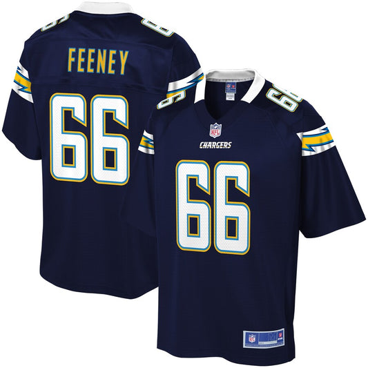 Los Angeles Chargers Dan Feeney NFL jersey front view