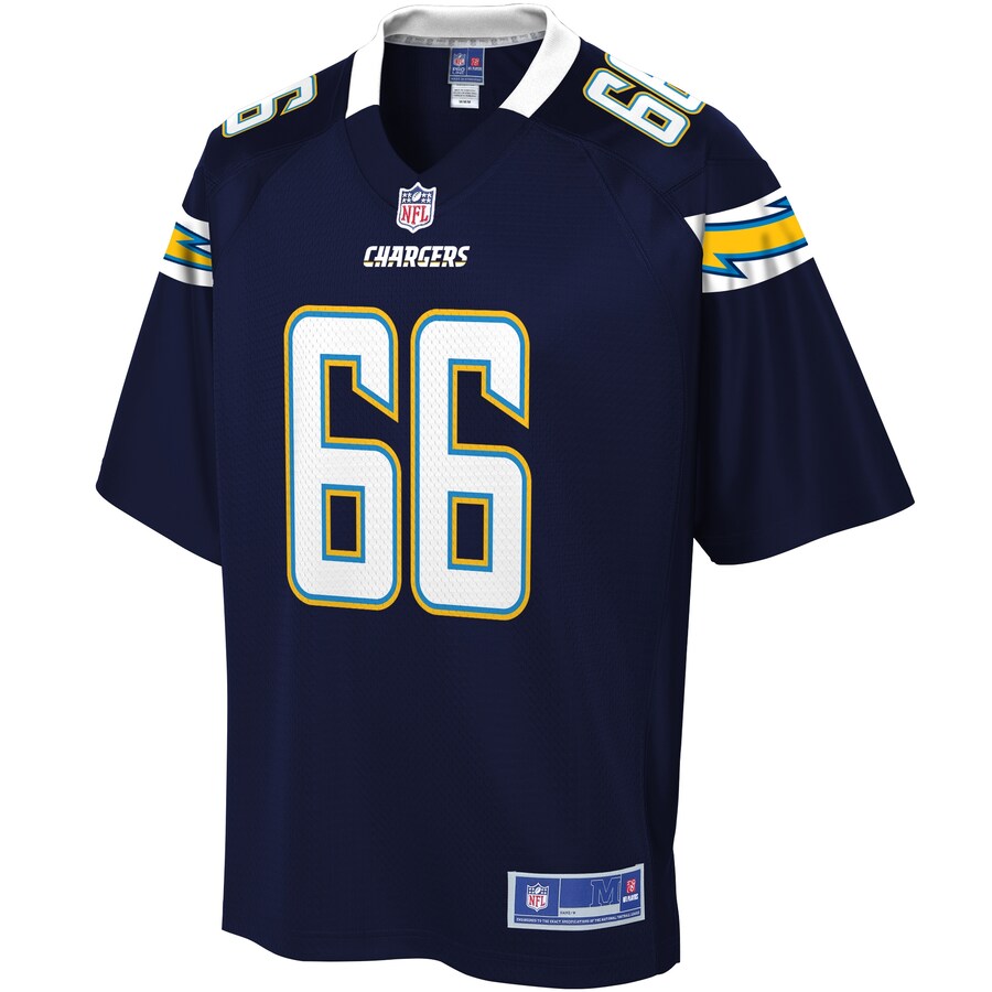 Los Angeles Chargers Dan Feeney NFL jersey front view