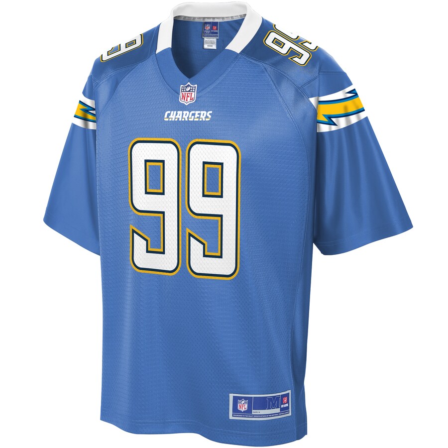 Los Angeles Chargers Jerry Tillery NFL jersey front view