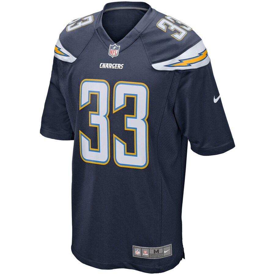 Los Angeles Chargers Derwin James Jr NFL jersey front view