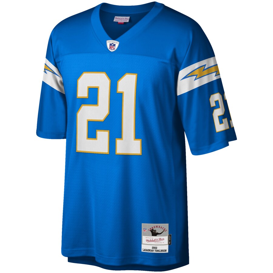 Los Angeles Chargers Ladainian Tomlinson Legacy NFL jersey front view