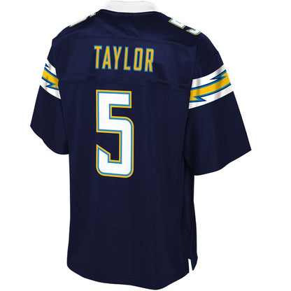 Los Angeles Chargers Tyrod Taylor NFL jersey front view