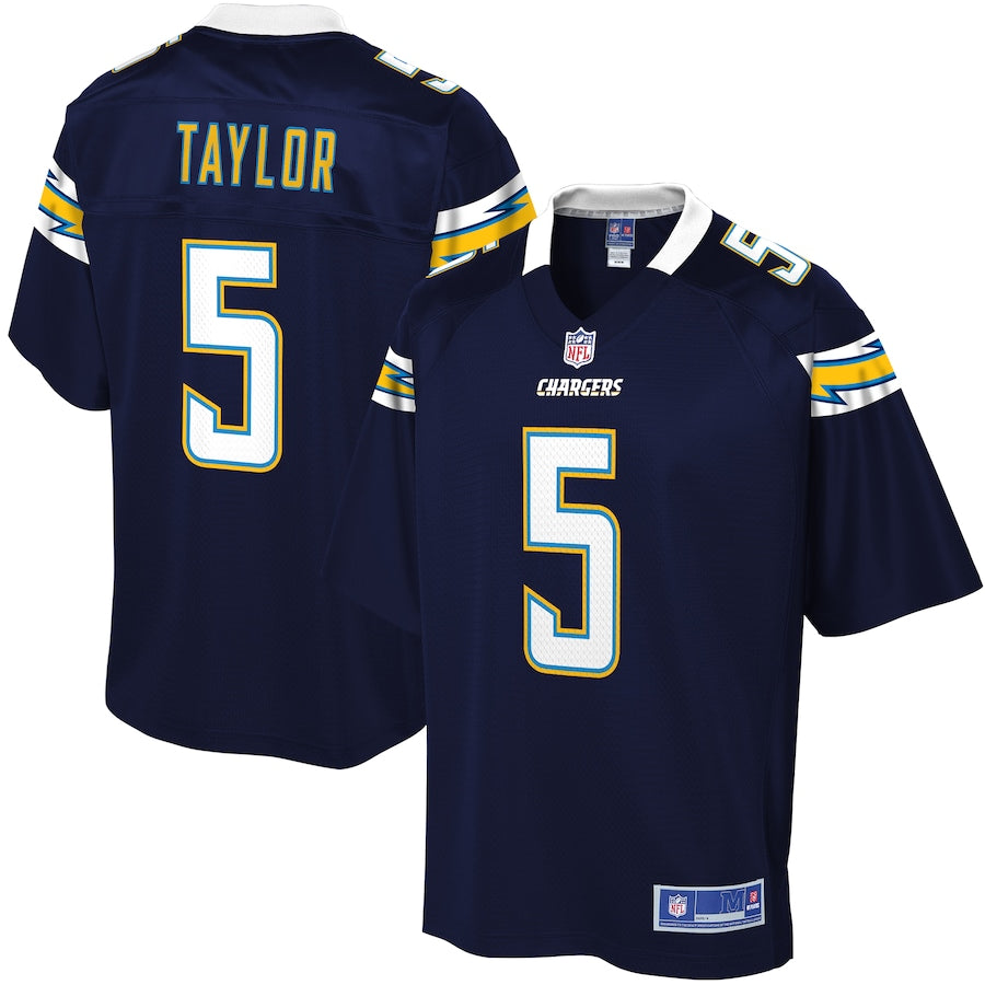Los Angeles Chargers Tyrod Taylor NFL jersey front view