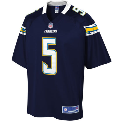 Los Angeles Chargers Tyrod Taylor NFL jersey front view