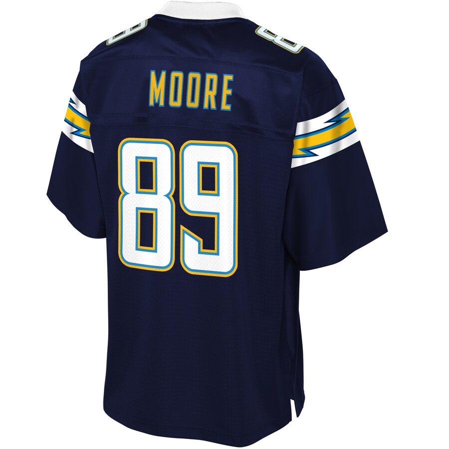 Los Angeles Chargers Jason Moore Big Tall NFL jersey front view