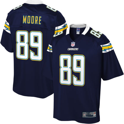 Los Angeles Chargers Jason Moore Big Tall NFL jersey front view