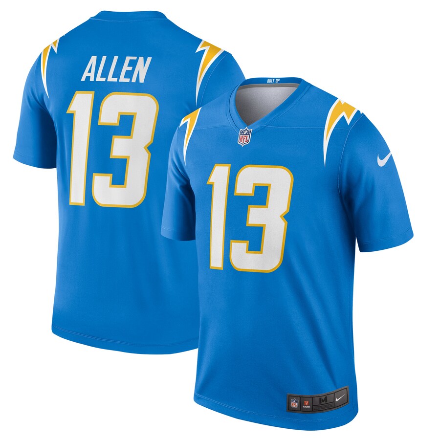 Los Angeles Chargers Keenan Allen Legend NFL jersey front view