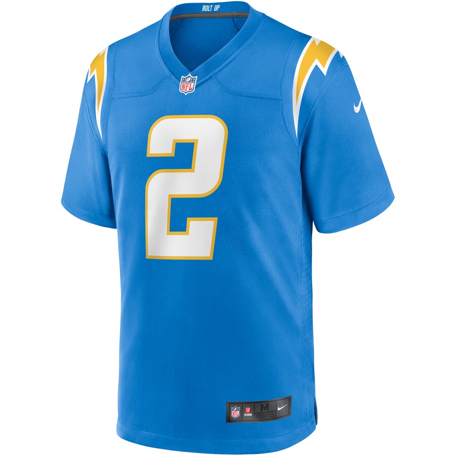 Los Angeles Chargers Easton Stick NFL jersey front view