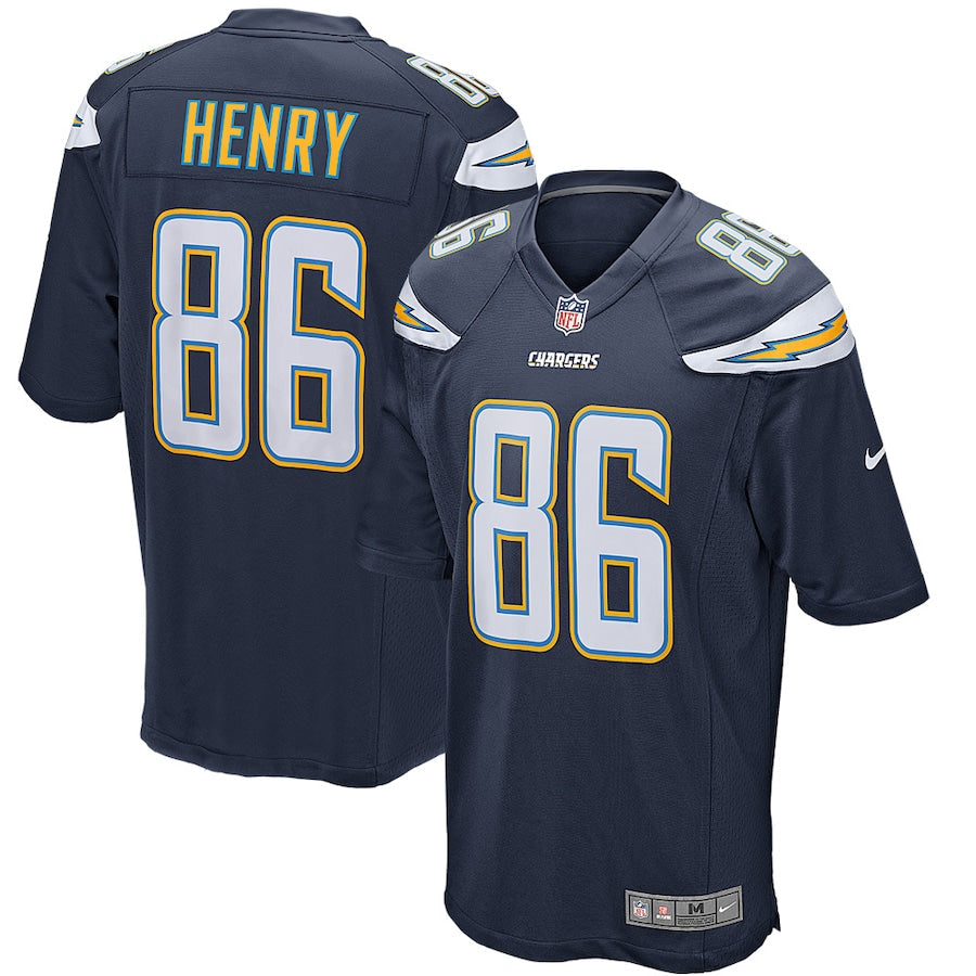 Los Angeles Chargers Hunter Henry NFL jersey front view