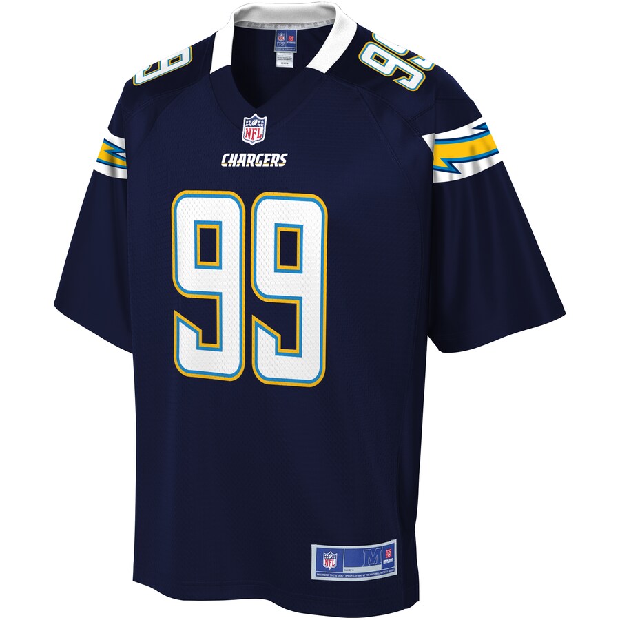 Los Angeles Chargers Jerry Tillery NFL jersey front view