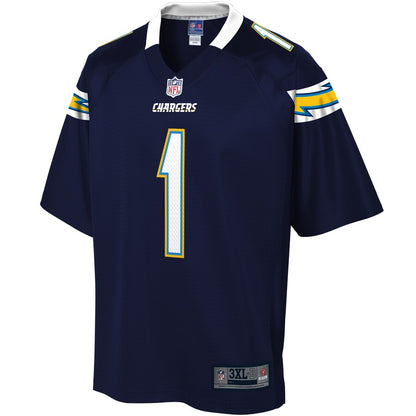 Los Angeles Chargers Ty Long Big Tall NFL jersey front view