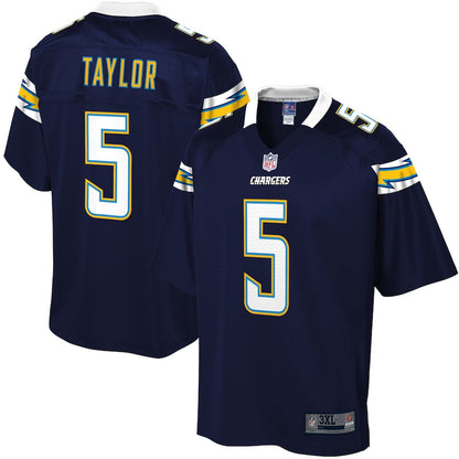 Los Angeles Chargers Tyrod Taylor Big Tall NFL jersey front view