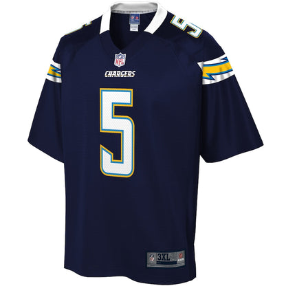 Los Angeles Chargers Tyrod Taylor Big Tall NFL jersey front view