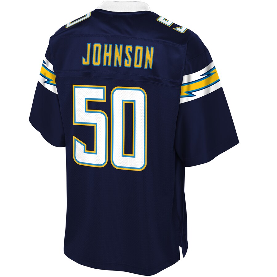 Los Angeles Chargers Trevon Johnson Big Tall NFL jersey front view