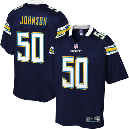 Los Angeles Chargers Trevon Johnson Big Tall NFL jersey front view