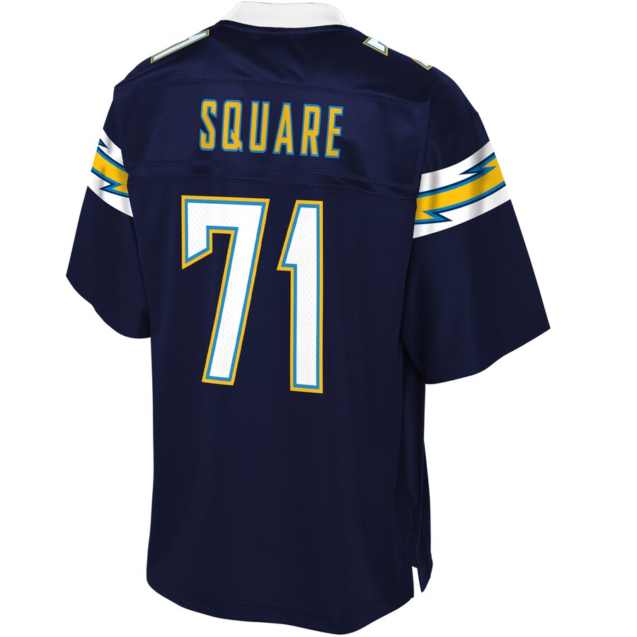 Los Angeles Chargers Damion Square NFL jersey front view