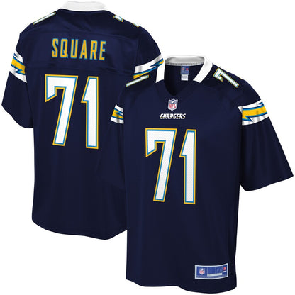 Los Angeles Chargers Damion Square NFL jersey front view
